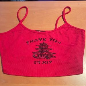 Red top ! Never used !!